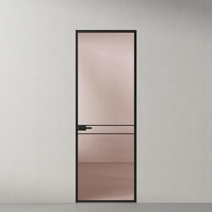 Стеклянная дверь Графика