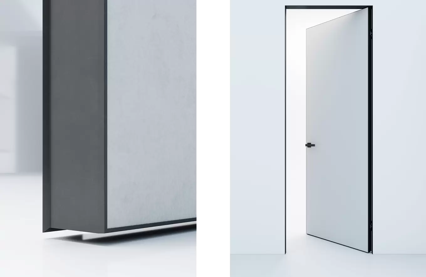 Скрытый алюминиевый короб