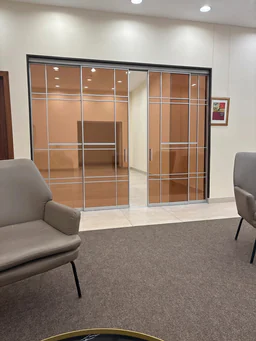 Межкомнатная перегородка Сёдзи Лайт szl, серебряный