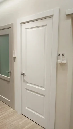 Межкомнатная дверь Элегант, модель 168 Белый улун