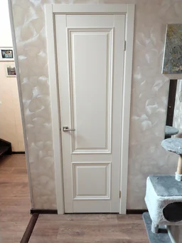 Межкомнатная дверь Элегант, модель 168 Белый улун