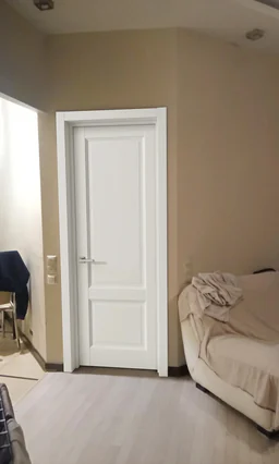 Межкомнатная дверь Элегант, модель 168 Белый улун