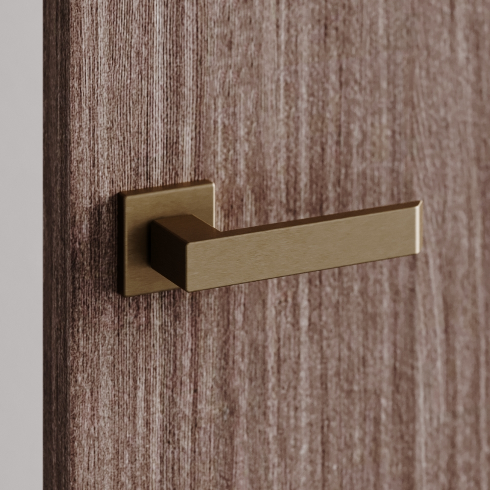 Межкомнатная ручка Бест 2.0, бронза брашированная