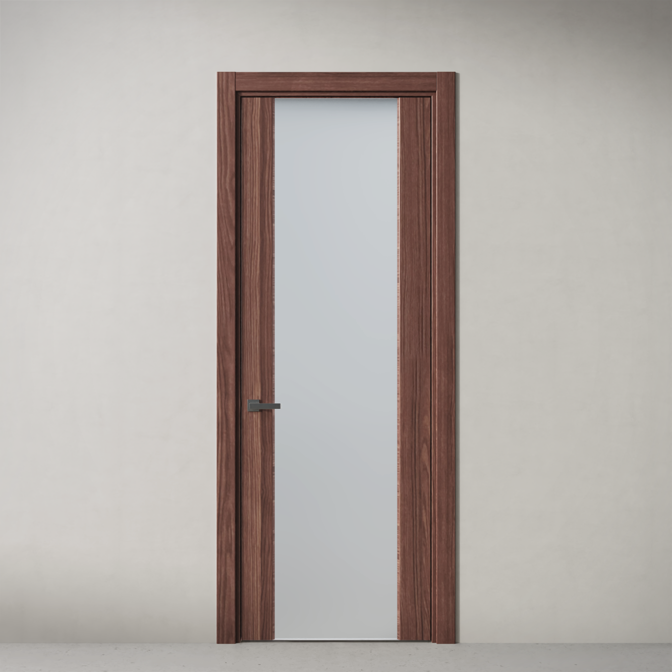 Межкомнатная дверь Оригинал, модель 01 Лесной орех