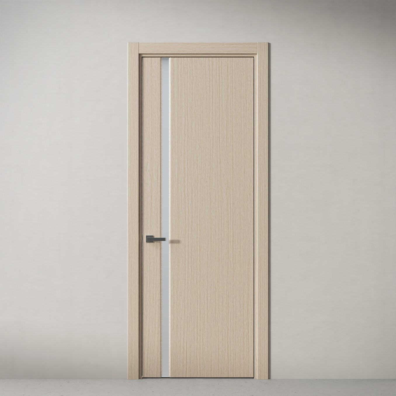 Межкомнатная дверь Оригинал, модель 04 Беленый дуб