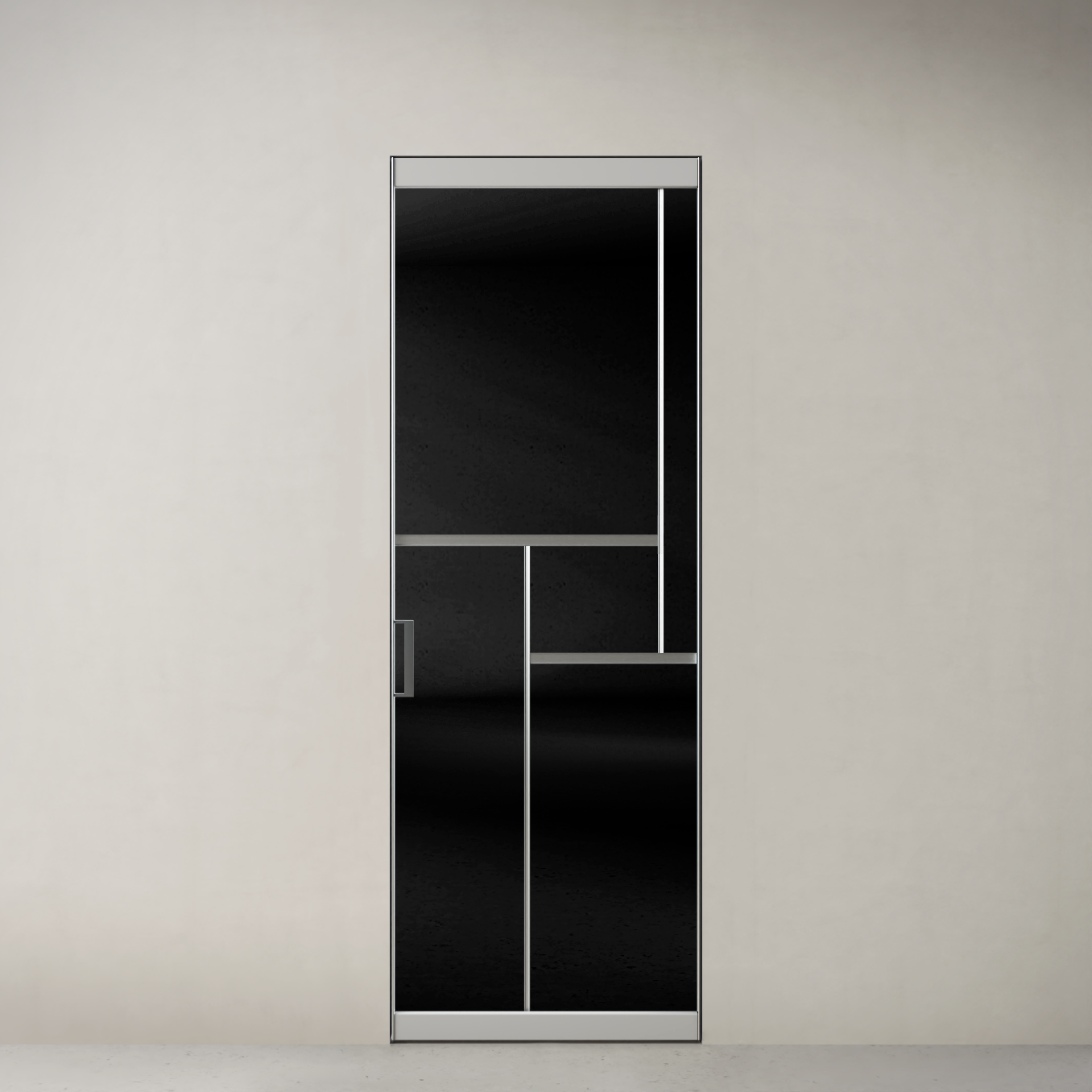 Дверь Сёдзи, sz2 стекло черное