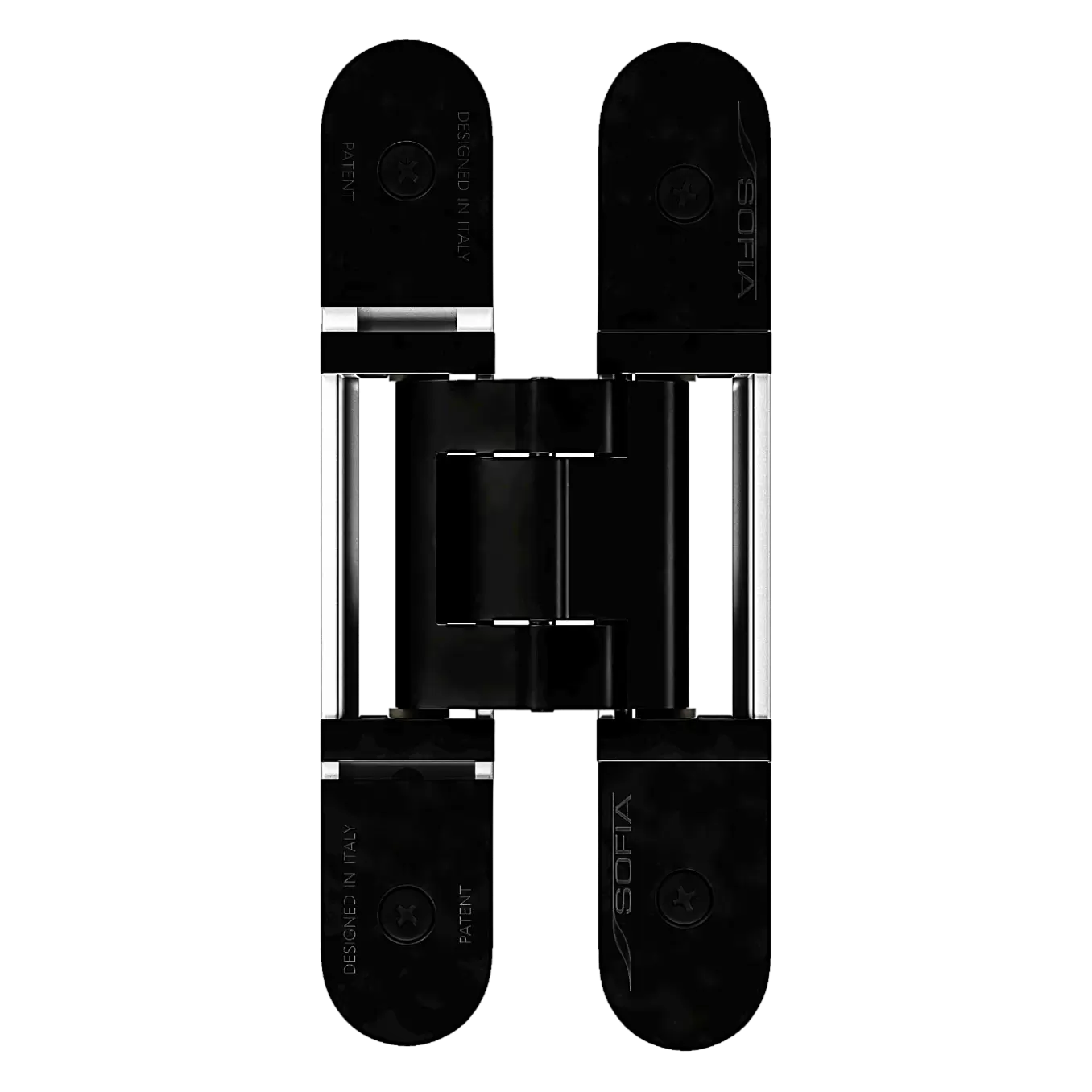 Скрытые петли Феникс, черный матовый