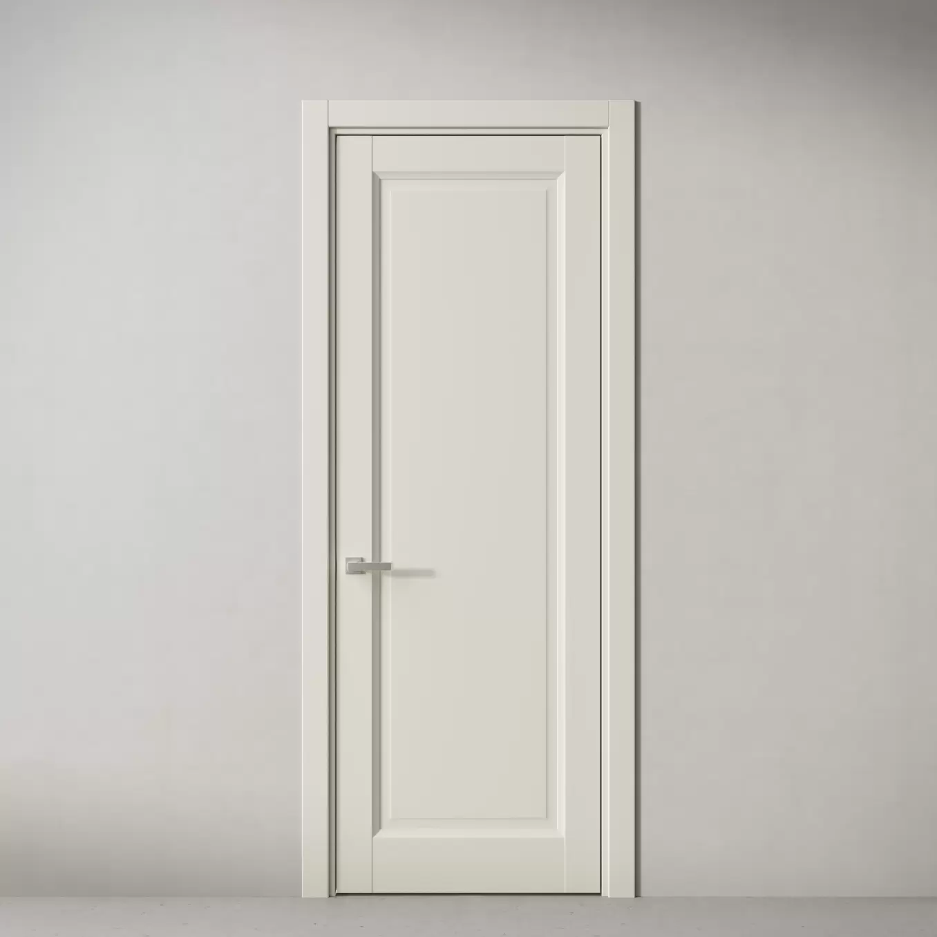 Межкомнатная дверь Элегант, модель 39 Молочный улун