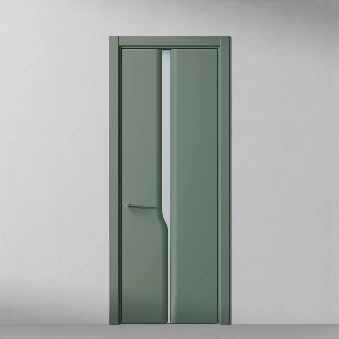 Межкомнатная дверь Листва, модель 176 RAL/NCS