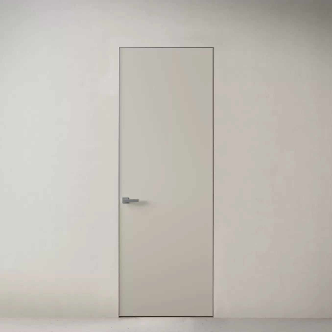 Скрытая дверь, модель 07 Топленое молоко