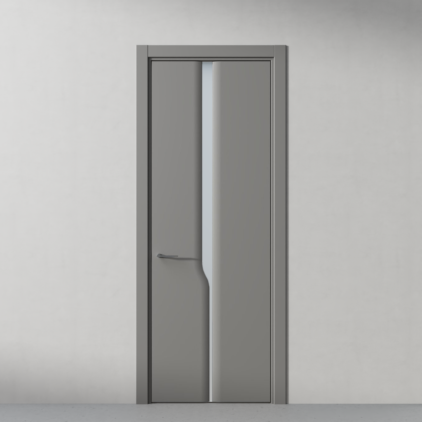 Межкомнатная дверь Листва, модель 176 Смоук