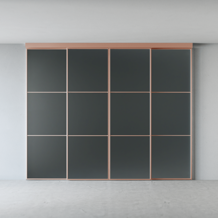 Межкомнатная перегородка Графика GR2, медь