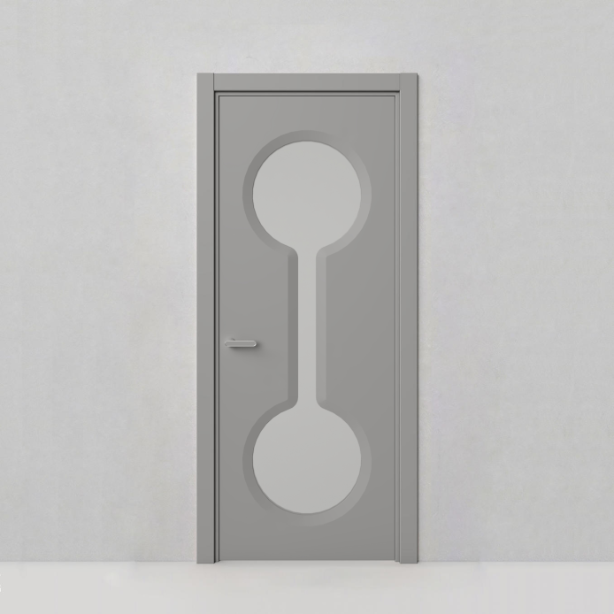 Межкомнатная дверь Солярис, модель 174 Смоук