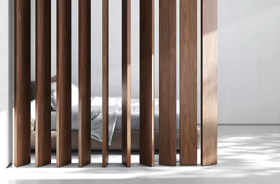 Реечные перегородки с поворотным механизмом