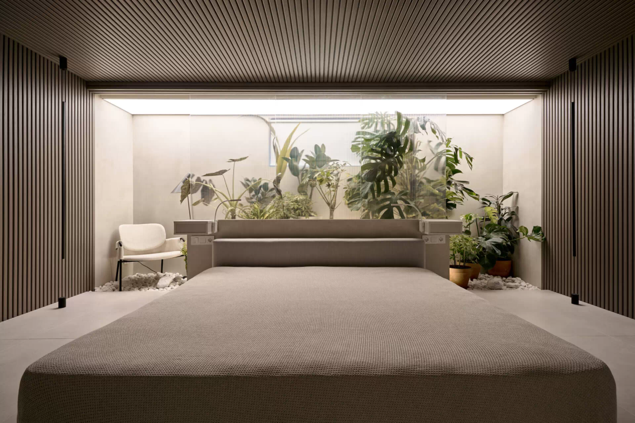 Симфония света для спальни в цокольном этаже — 1