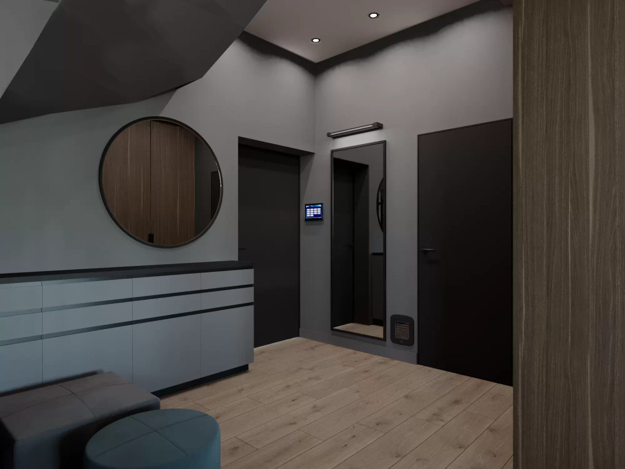 Двухэтажная квартира — 16