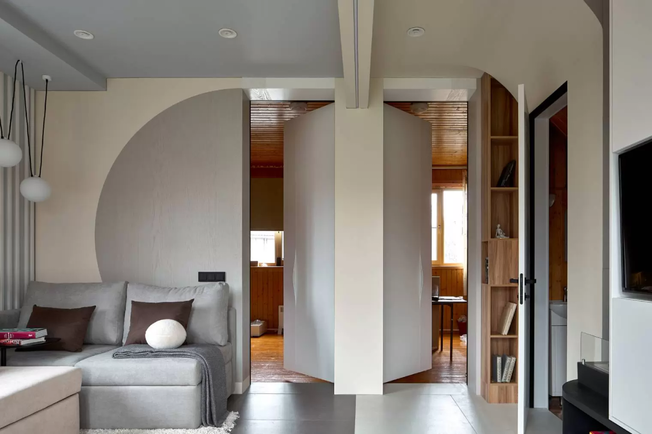 Кухня-гостиная с древом жизни — 9