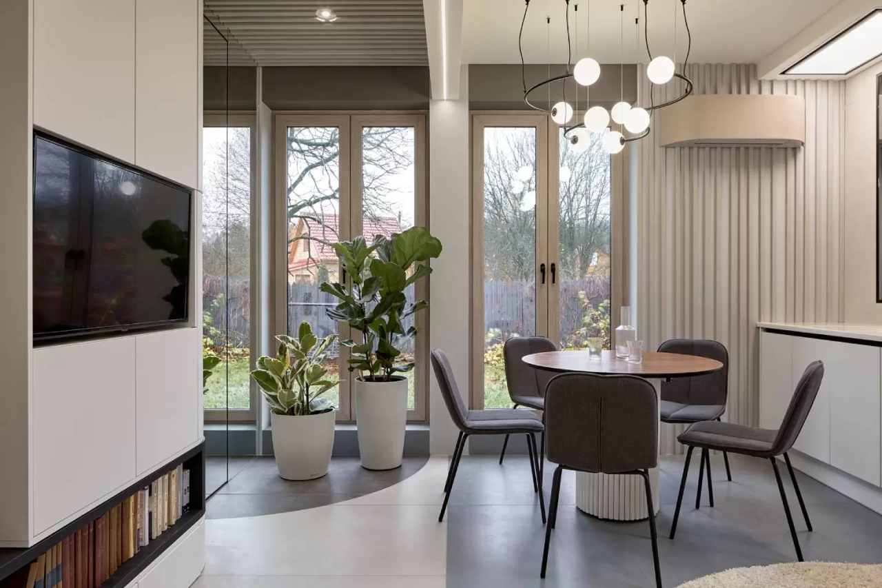 Кухня-гостиная с древом жизни — 5