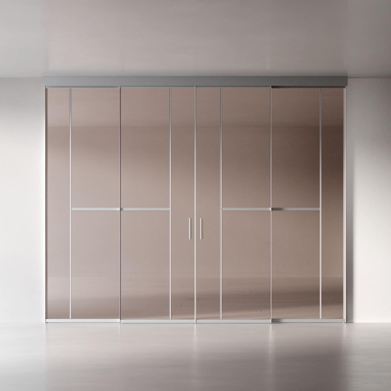 Межкомнатная перегородка Сёдзи Лайт szl, серебряный