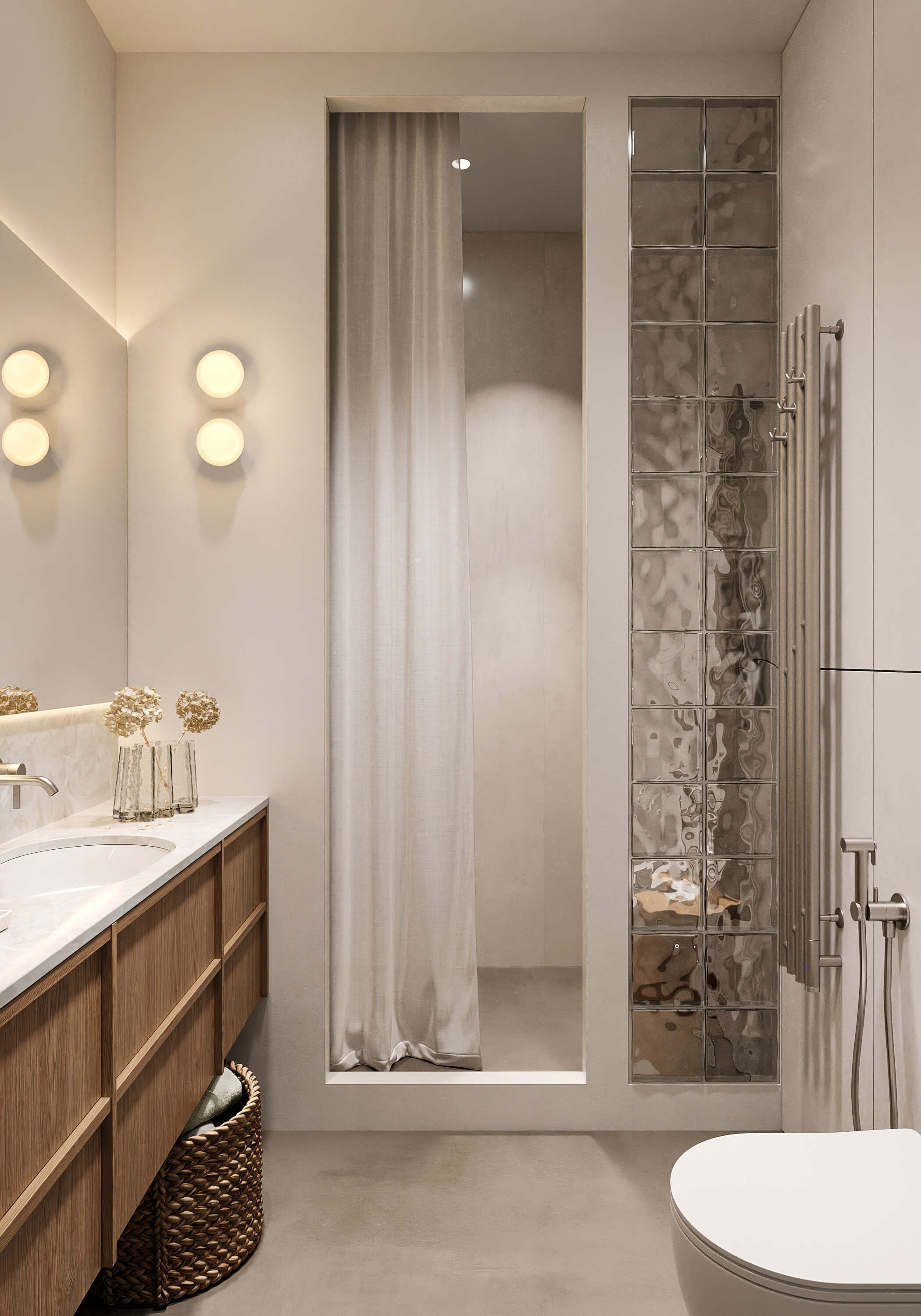 Светлая душевая — 3