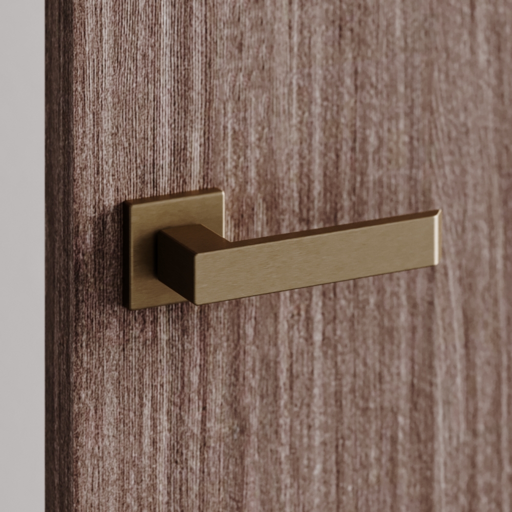 Межкомнатная ручка Бест 2.0, бронза брашированная