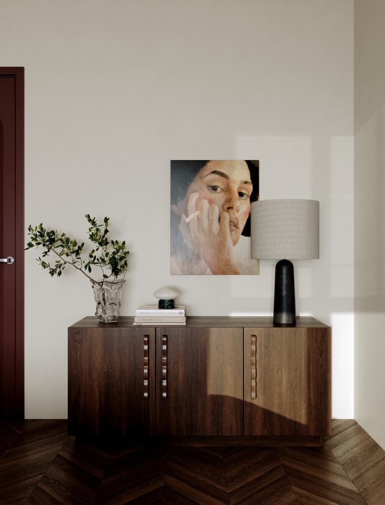 Спальня с акцентной дверью — 8