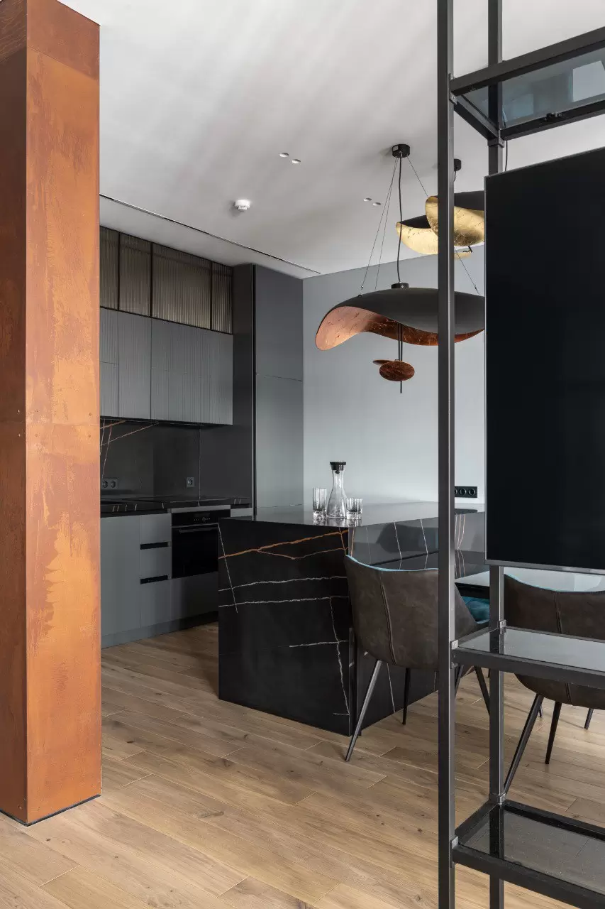 Квартира в оттенках заката — 19