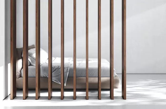 Стационарные реечные перегородки