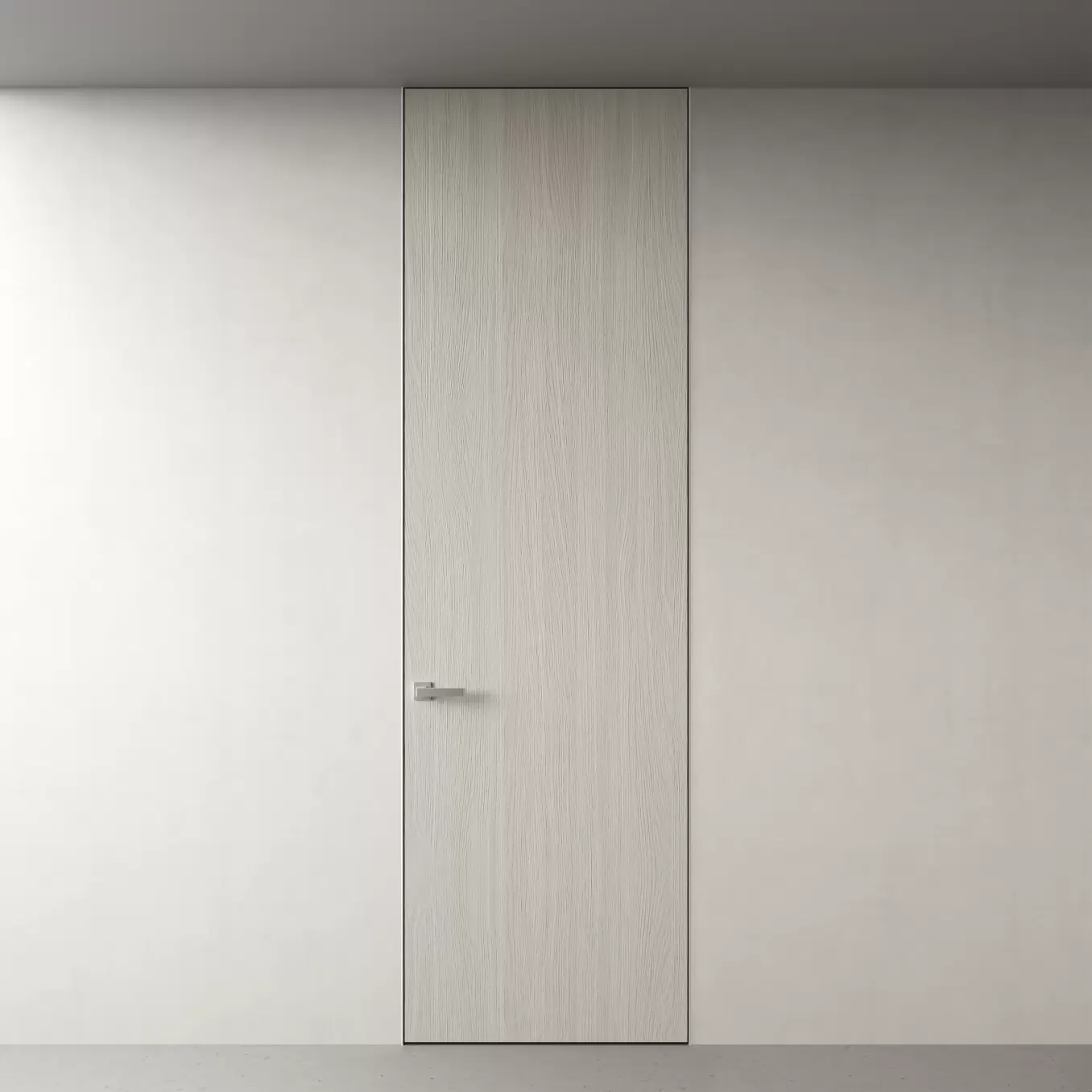 Межкомнатная дверь Скайлайн, модель 94 Белый дуб