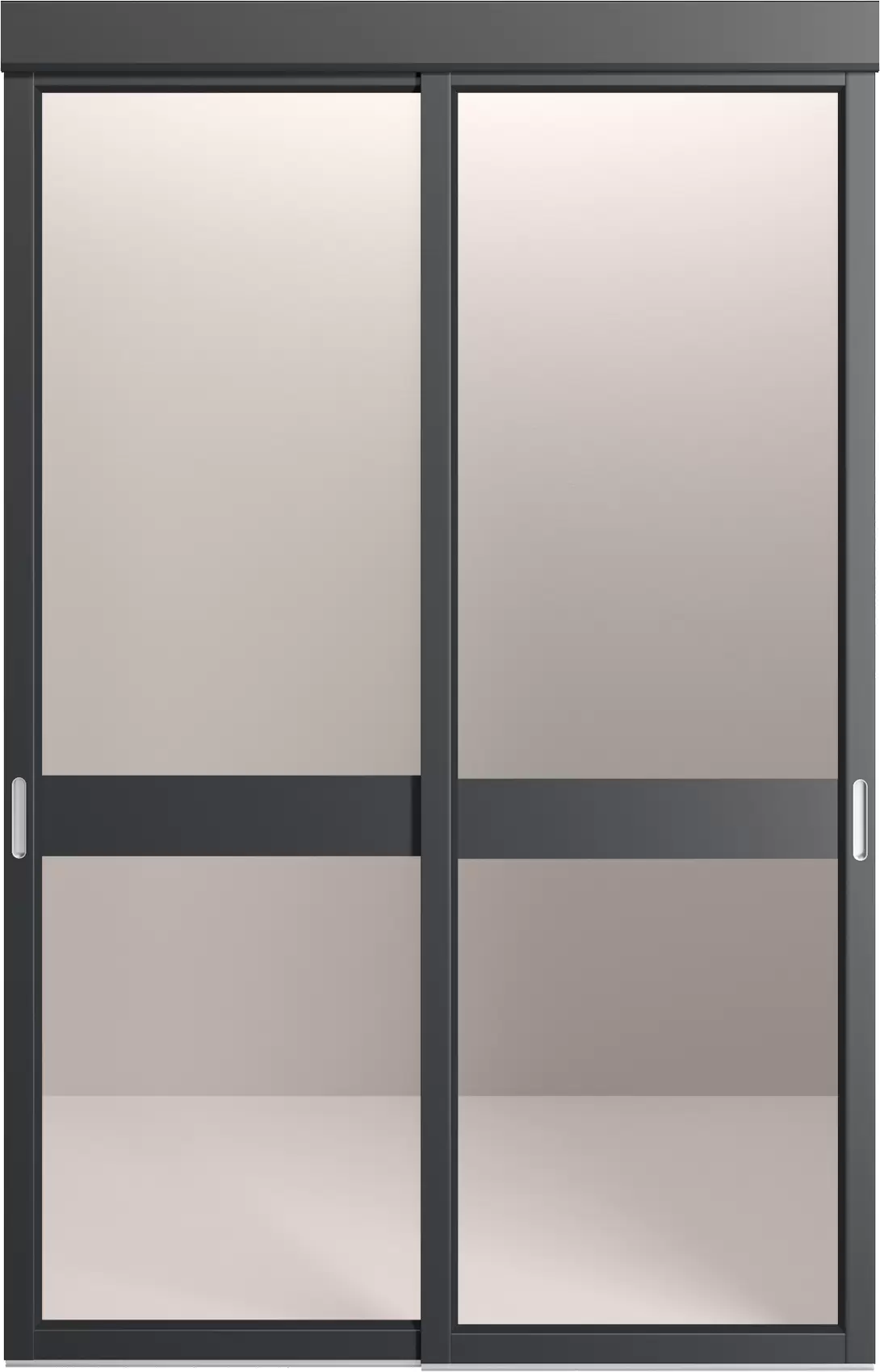 Стеклянная со вставкой