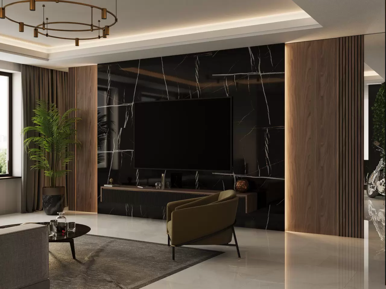 Квартира c мотоциклом — 2