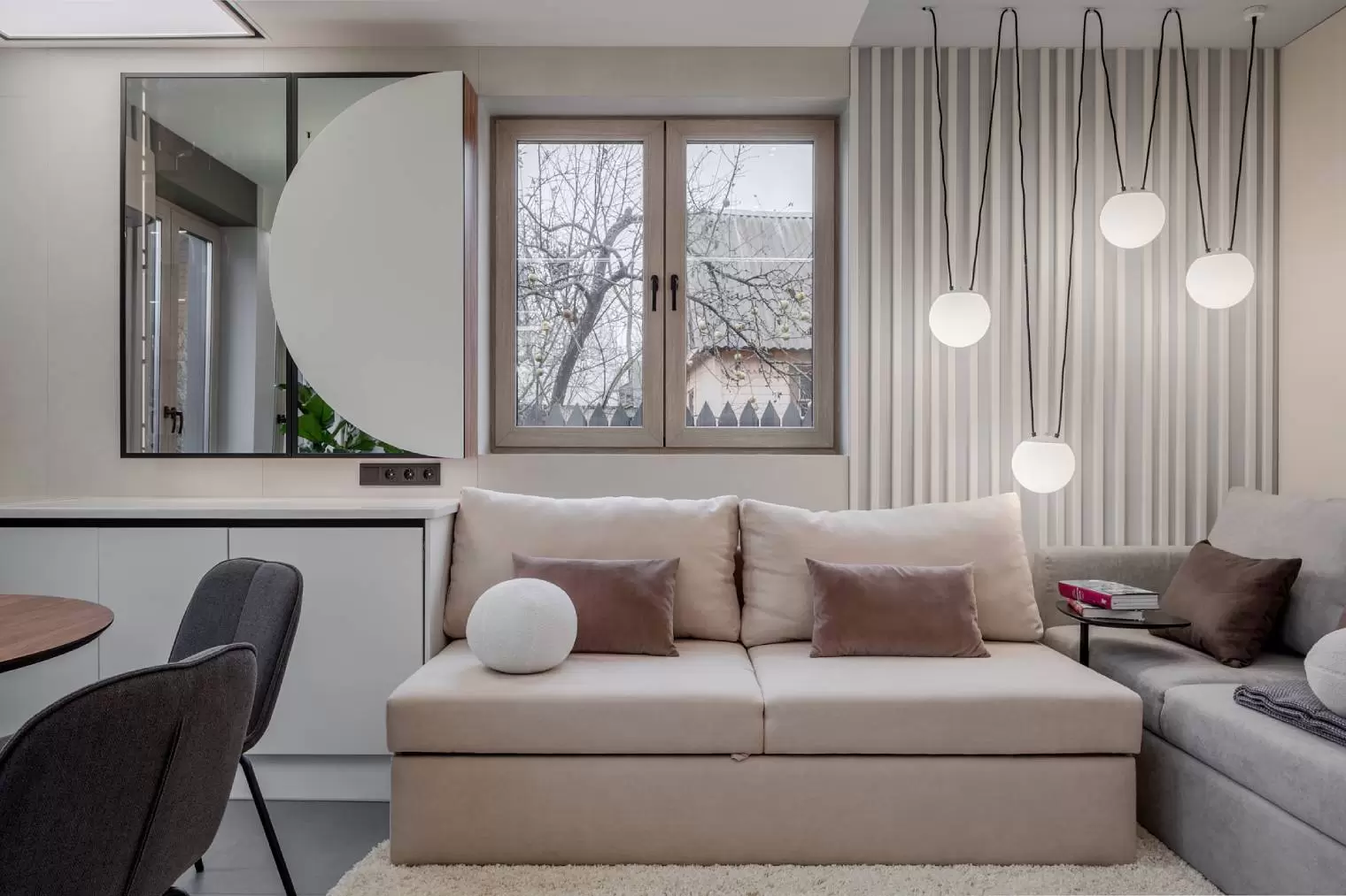 Кухня-гостиная с древом жизни — 7