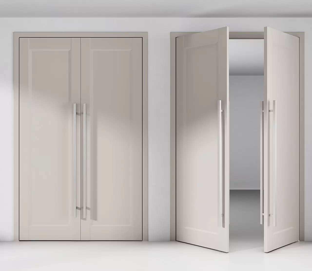 Двустворчатое исполнение