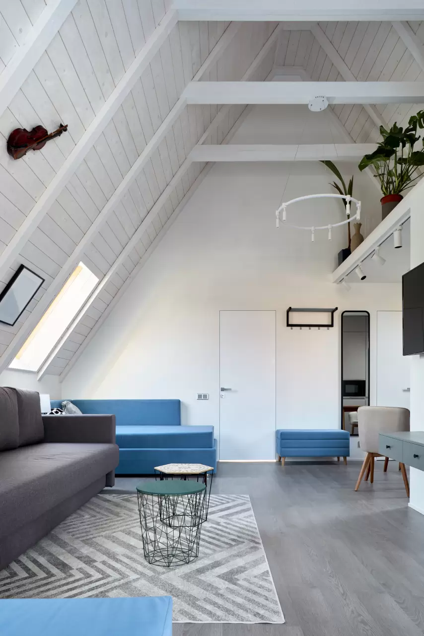 Квартира-студия над гаражом — 12