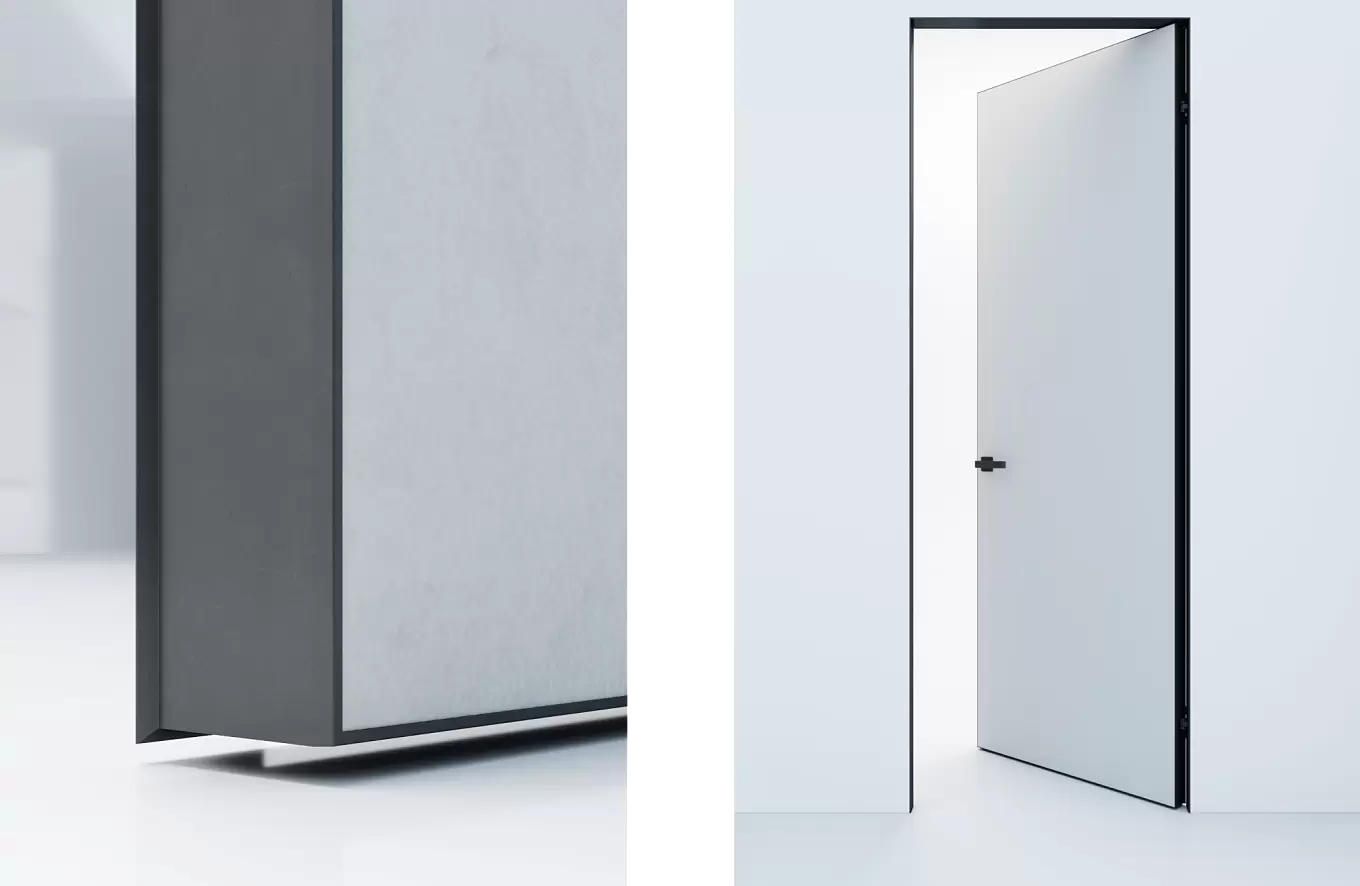 Скрытый алюминиевый короб