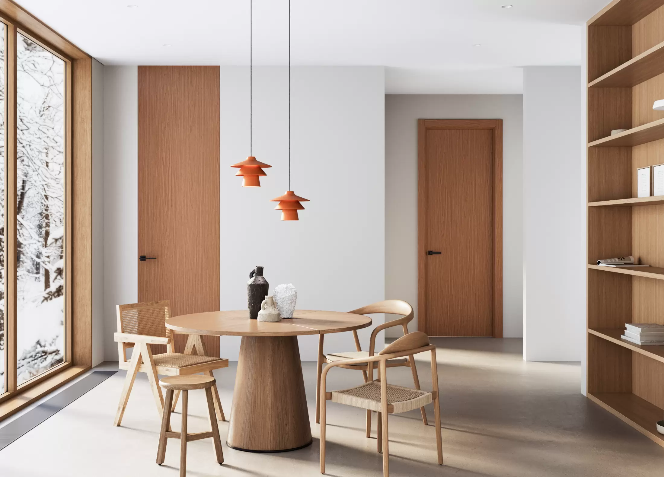 Чем выше, тем лучше: высокие двери в потолок