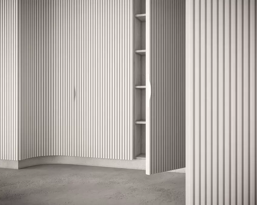 Декоративная рейка в интерьере — 4