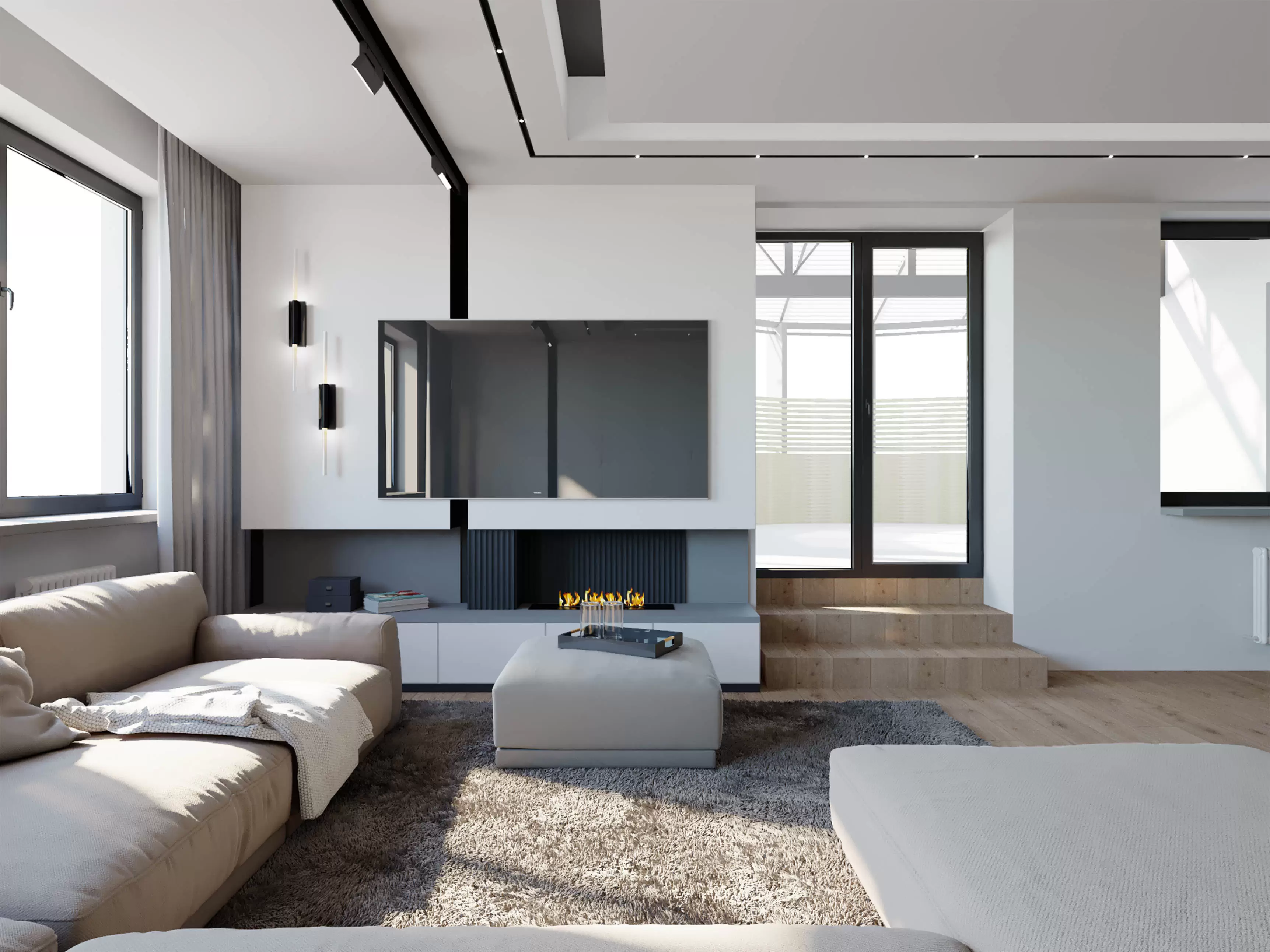 Двухэтажная квартира — 15