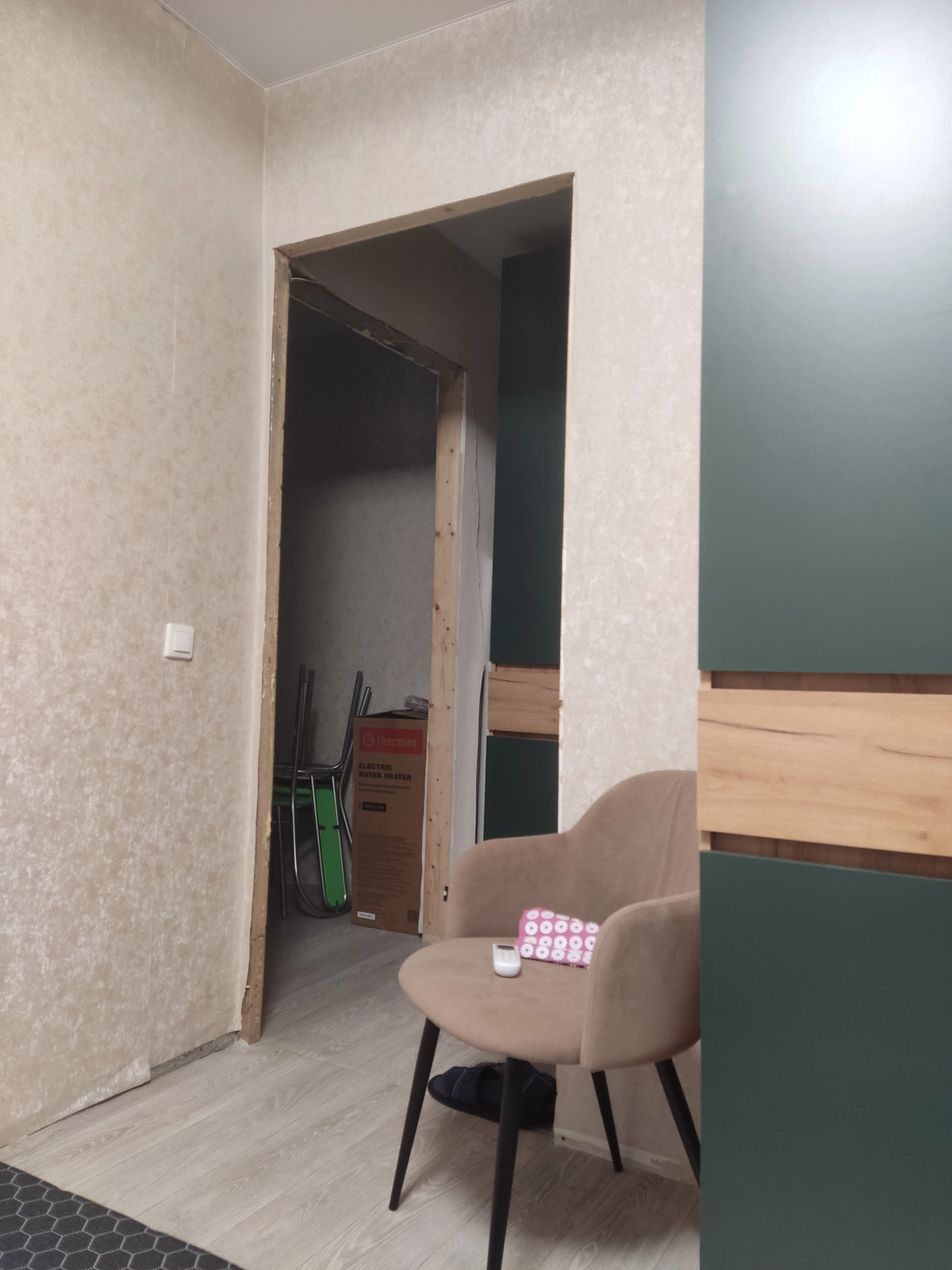 Противопожарные двери EI60, янтарный дуб
