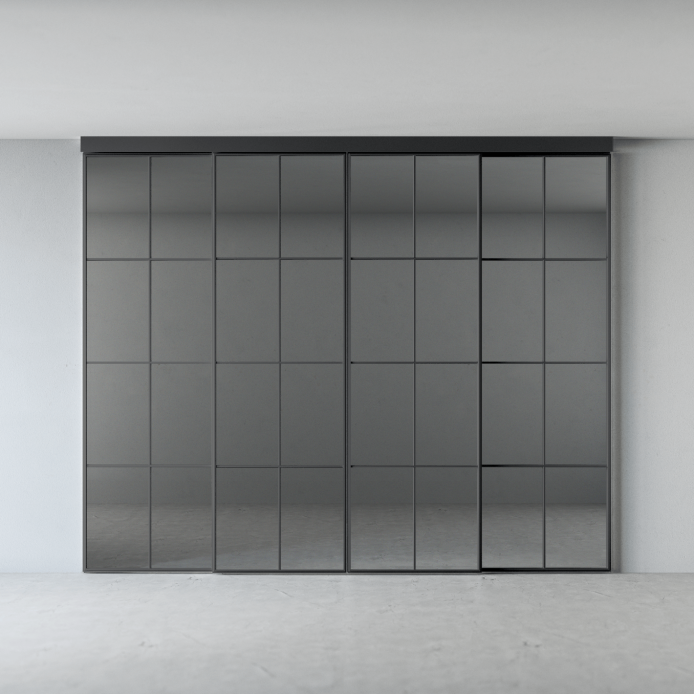 Межкомнатная перегородка Графика GR9, черный